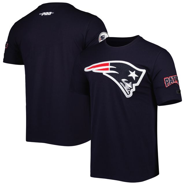 T-shirt Pro Standard pour homme bleu marine New England Patriots Mash Up