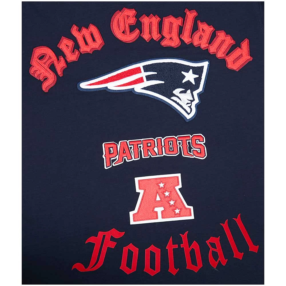 Men's Pro Standard Navy New England Patriots Old English T-Shirt