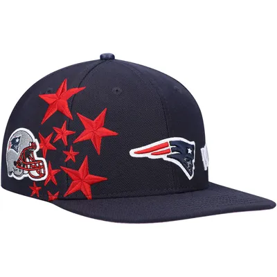 New England Patriots Pro Standard Stars Snapback Hat - Navy
