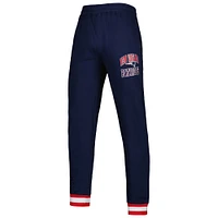 Men's Starter Navy New England Patriots Blitz Fleece Jogger Pants