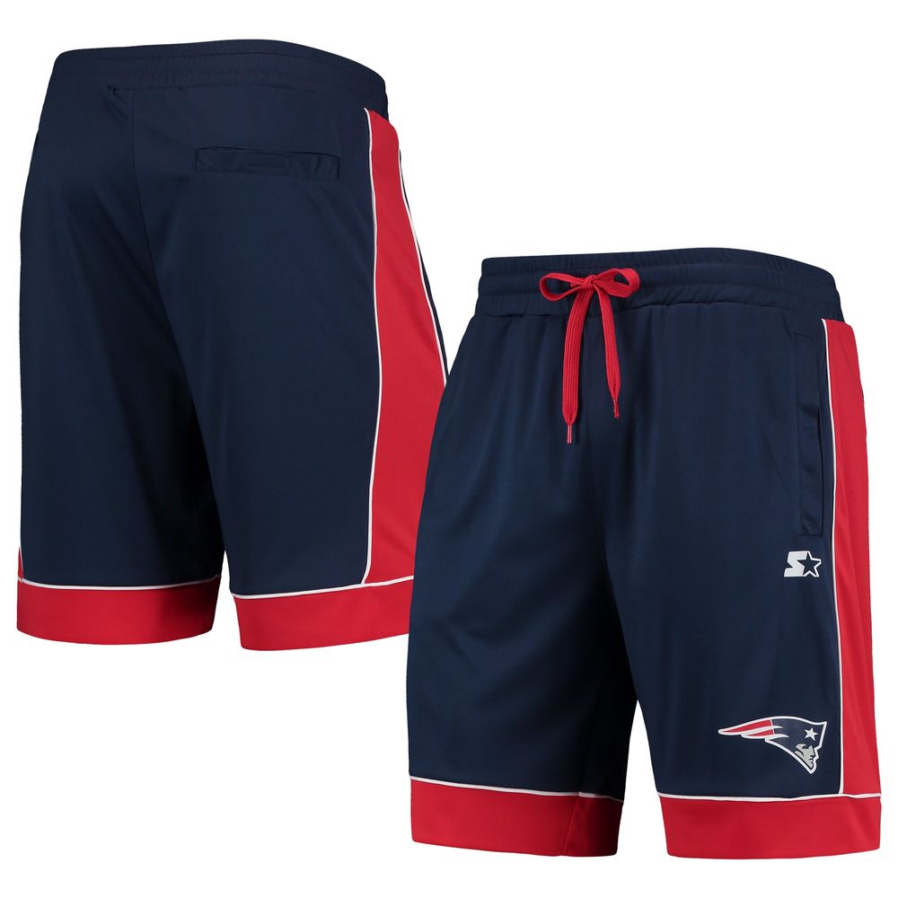 Men's Starter Navy New England Patriots Fan Favorite - Shorts