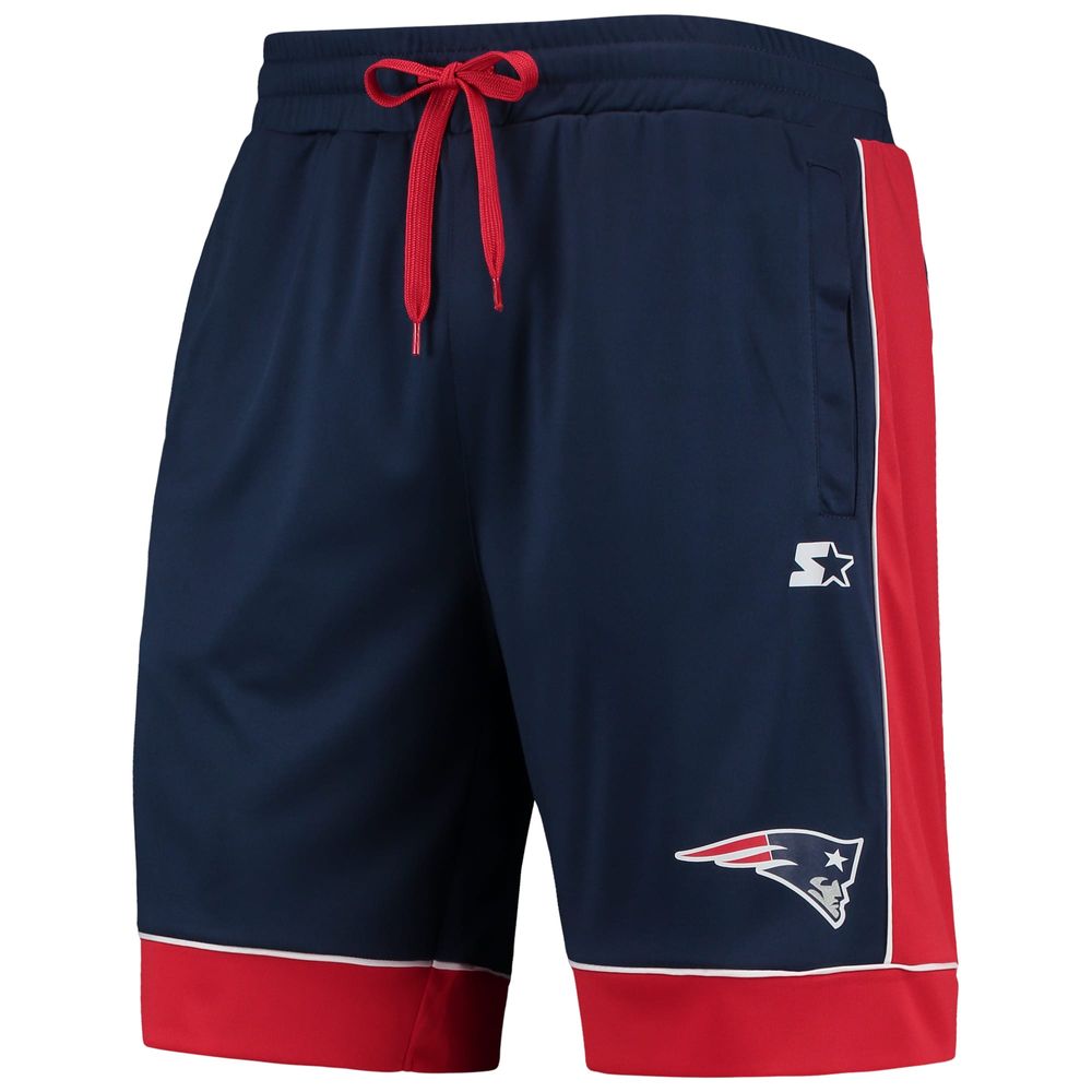 Men's Starter Navy New England Patriots Fan Favorite - Shorts