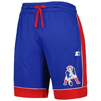 Short Starter bleu marine New England Patriots Throwback Fan Favourite pour homme