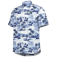 Chemise boutonnée Sport Tropical Horizons des New England Patriots de Tommy Bahama pour homme, bleu marine