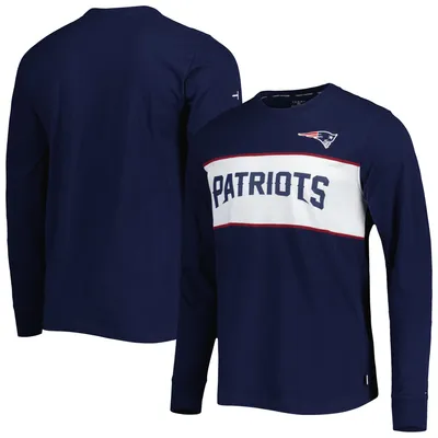 New England Patriots Tommy Hilfiger Peter Team Long Sleeve T-Shirt - Navy