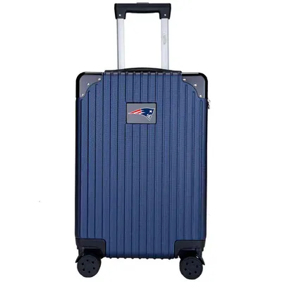 New England Patriots MOJO 21'' Executive Spinner Carry-On Luggage - Navy