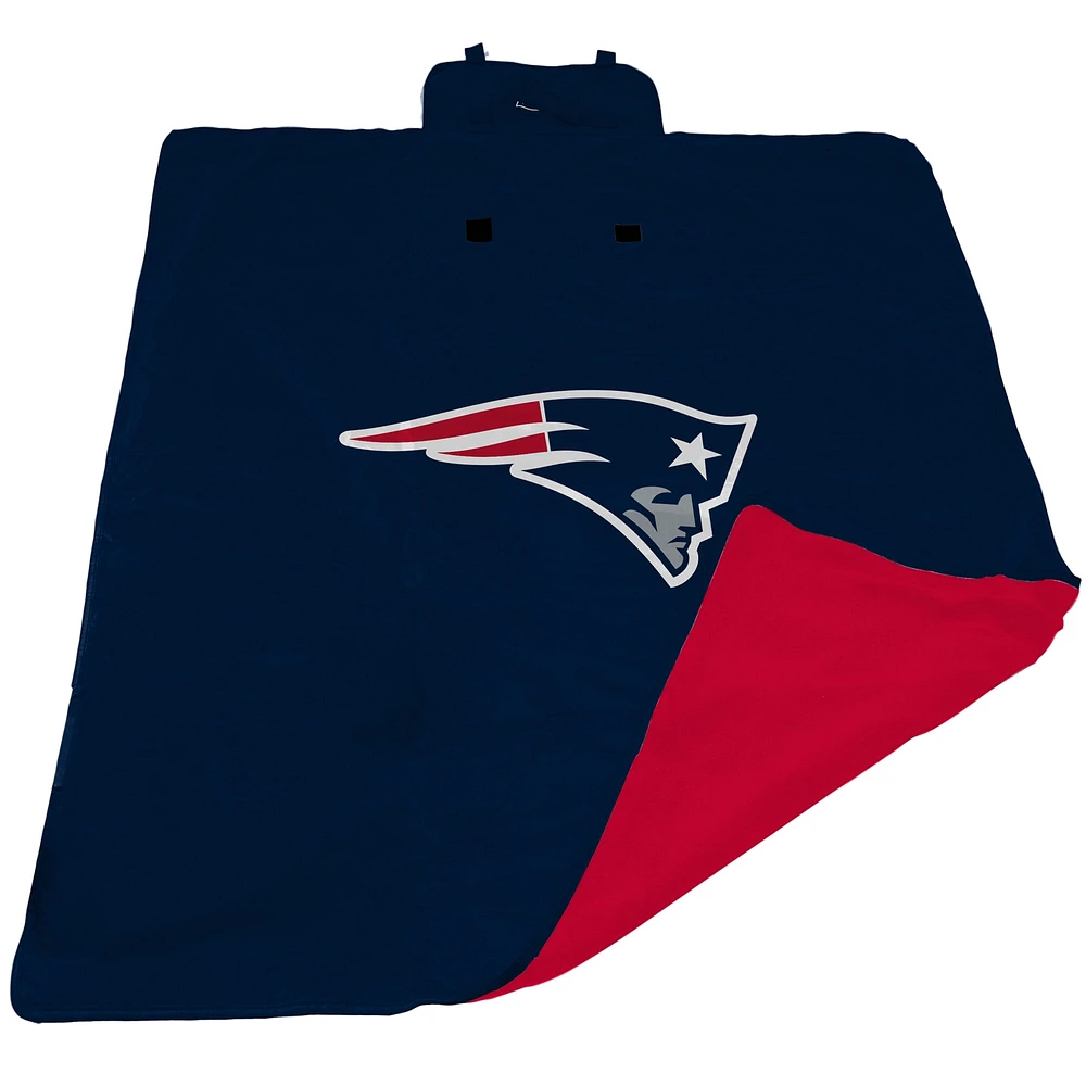 Couverture d'extérieur XL toutes saisons 60'' x 80'' New England Patriots