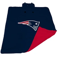 Navy New England Patriots 60'' x 80'' All-Weather XL Outdoor Blanket