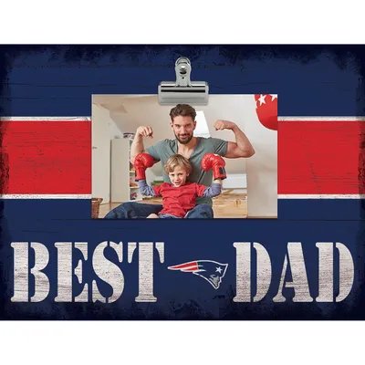 New England Patriots 10'' x 10'' Best Dad Clip Frame