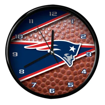 New England Patriots 12'' Football Clock