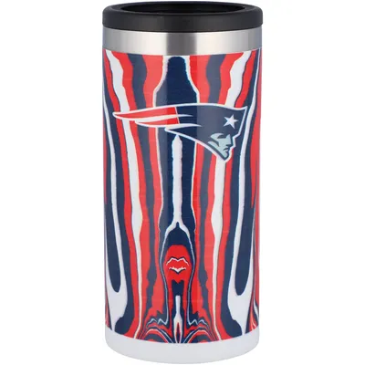 New England Patriots 12oz. Tie-Dye Slim Can Holder