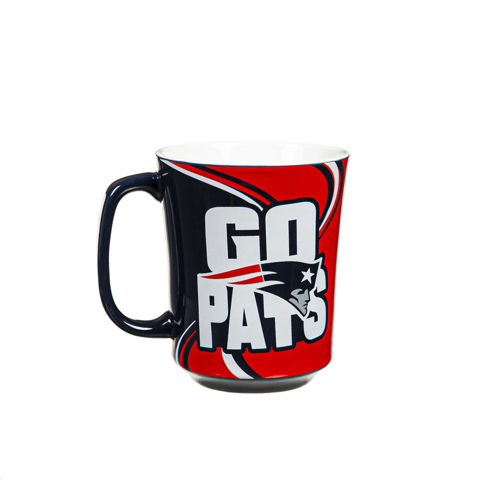 Lids New England Patriots 14oz. Ceramic Mug with Matching Box
