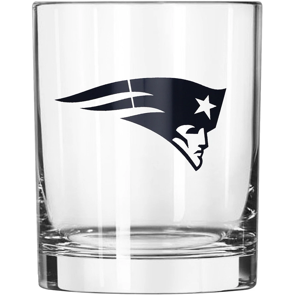 New England Patriots 14oz. Game Day Rocks Glass