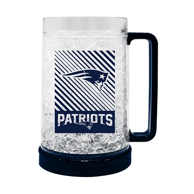 Patriots de la Nouvelle-Angleterre 16oz. Tasse de congélation avec mot-symbole