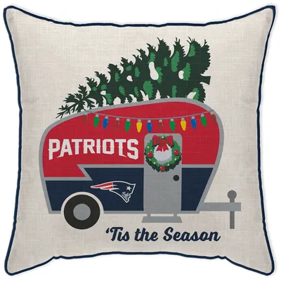 New England Patriots 18'' x 18'' Helmet Logo Duck Cloth Décor Pillow Cover