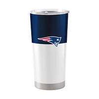 New England Patriots 20oz. Colorblock Stainless Tumbler