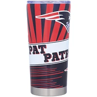 Patriots de la Nouvelle-Angleterre 20oz. Gobelet mascotte en acier inoxydable