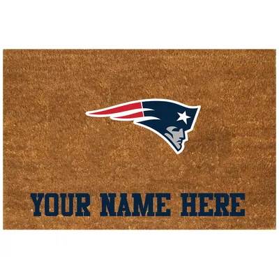 New England Patriots 23'' x 35'' Personalized Door Mat