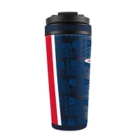 New England Patriots 26oz. 4D Stainless Steel Shaker Bottle