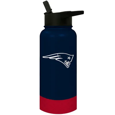 New England Patriots 32oz. Logo Thirst Hydration Water Bottle