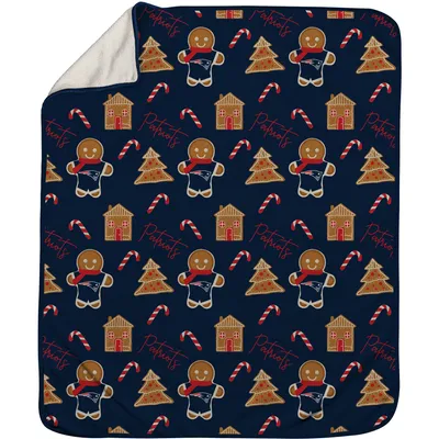 New England Patriots 60" x 70" Gingerbread Throw Blanket