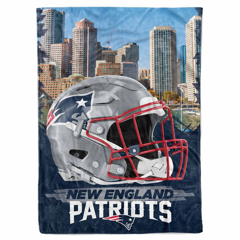 New England Patriots 66" x 90" City Sketch Blanket