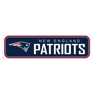 New England Patriots 90'' x 23'' Repositionable Wall - Decal