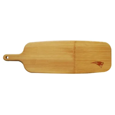New England Patriots Bamboo Paddle Cutting and Serving Board