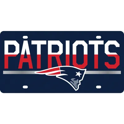 New England Patriots DuoTone Color Acrylic License Plate