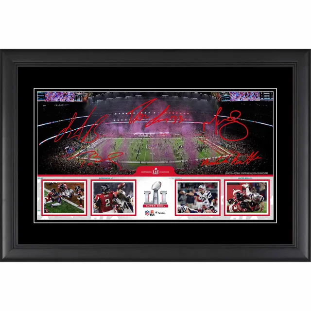 Julian Edelman New England Patriots Framed 11 x 14 Super Bowl LIII MVP  Photograph - Facsimile Signature