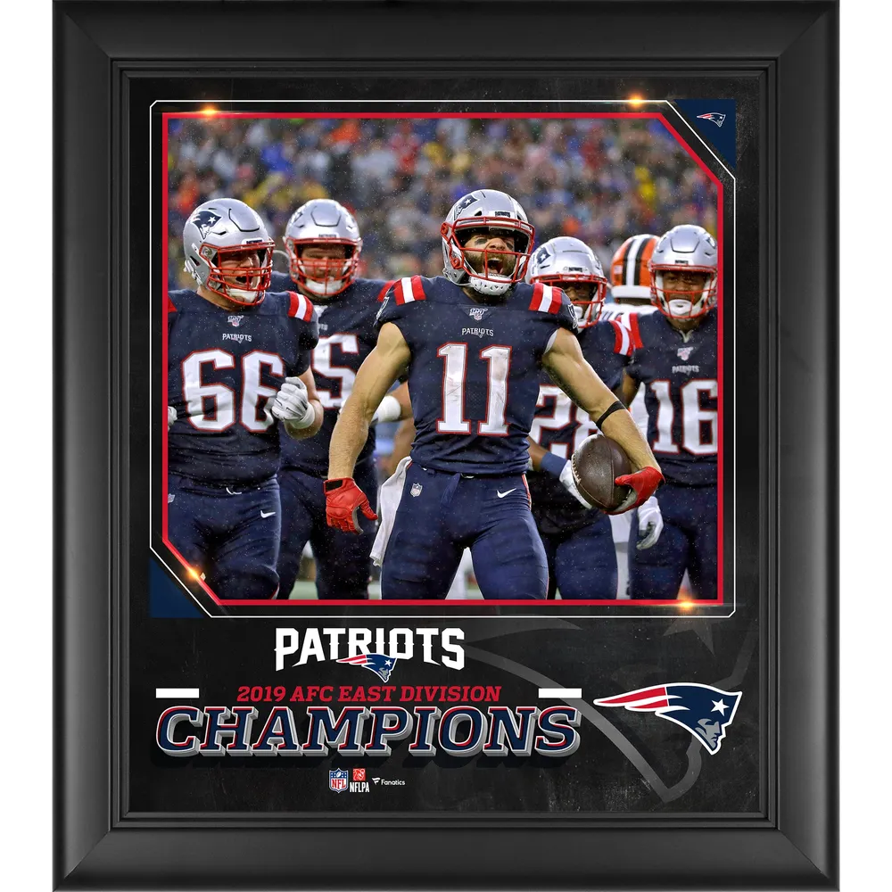 New England Patriots Super Bowl LIII Champions Framed Poster