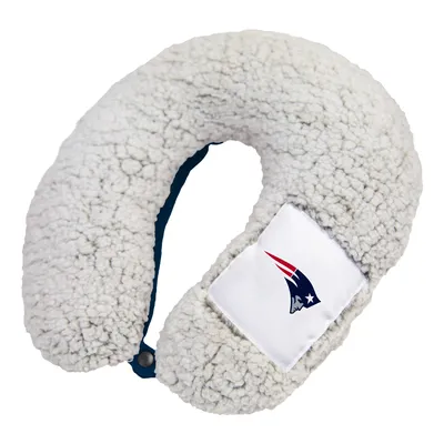 New England Patriots Frosty Sherpa Neck Pillow