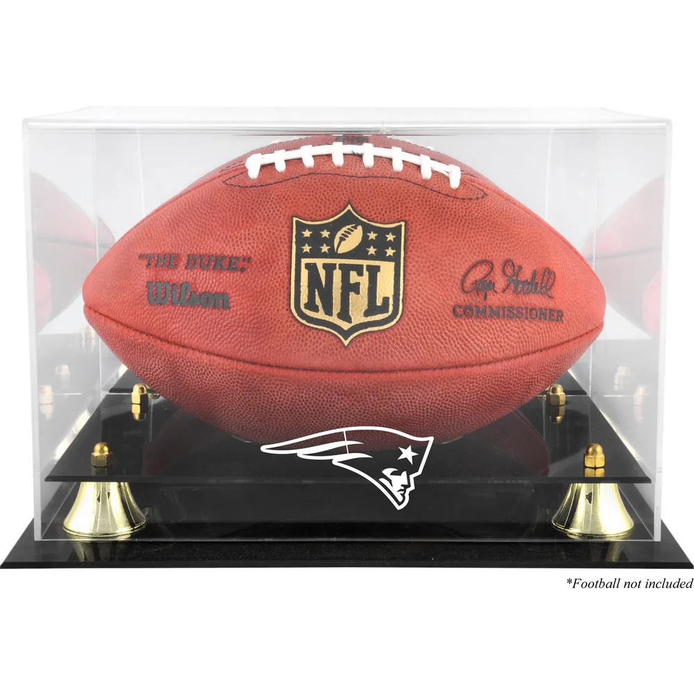 New England Patriots Wall-Mounted Mini Helmet Display Case 