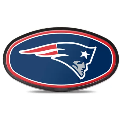 New England Patriots Logo Oval Fixed 2" Hitch Cover