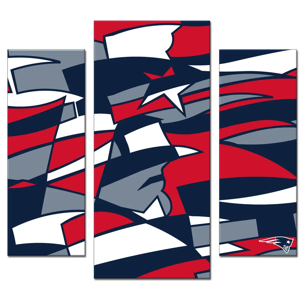 Lids New England Patriots 12'' x 12'' 3D Logo Wall Art