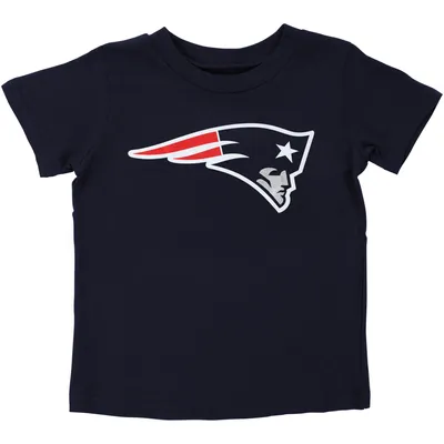 New England Patriots Preschool Team Logo T-Shirt - Navy Blue
