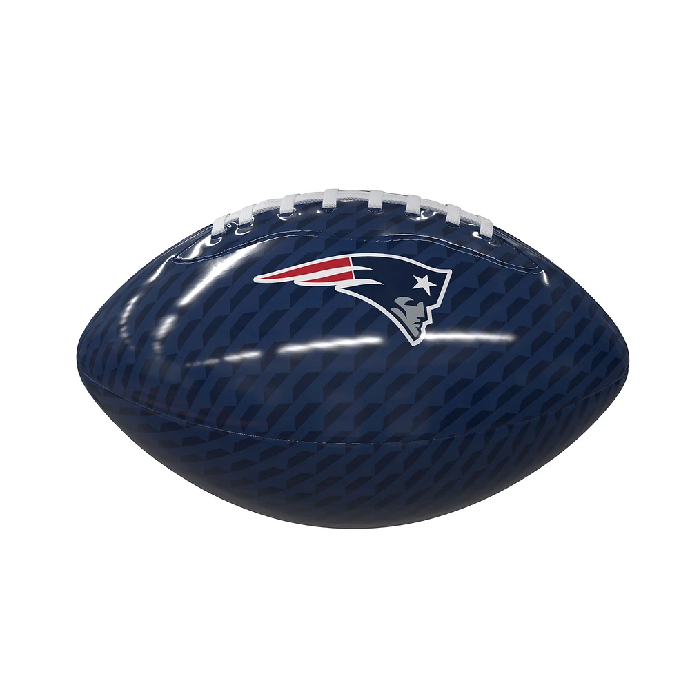 Mini ballon de football en caoutchouc brillant des Patriots de la Nouvelle-Angleterre