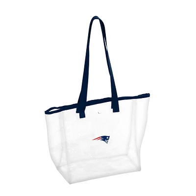 New England Patriots Stadium Clear Tote Bag