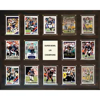 New England Patriots Framed Super Bowl LIII Champions 20 x 24