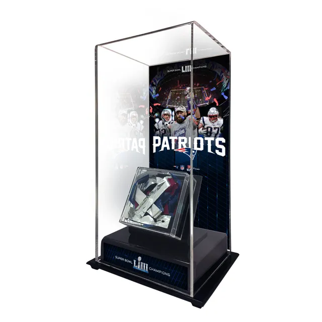 New England Patriots Super Bowl LIII Champions 12 x 15 Sublimated Plaque  with Game-Used Confetti