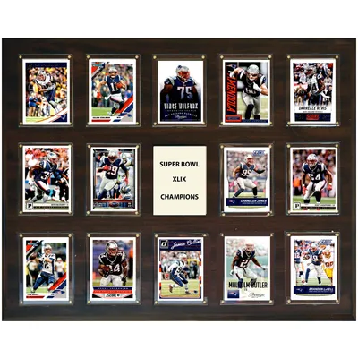 New England Patriots 12 x 15 Super Bowl LIII Champions Sublimated Plaque