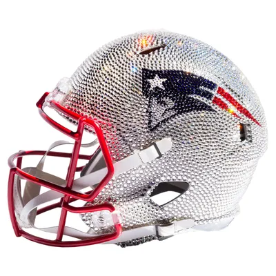 New England Patriots Swarovski Crystal Large Football Helmet