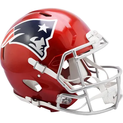 New England Patriots Unsigned Riddell FLASH Alternate Revolution Speed Authentic Football Helmet