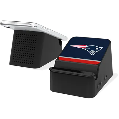 New England Patriots Wireless Charging Station and Bluetooth Speaker