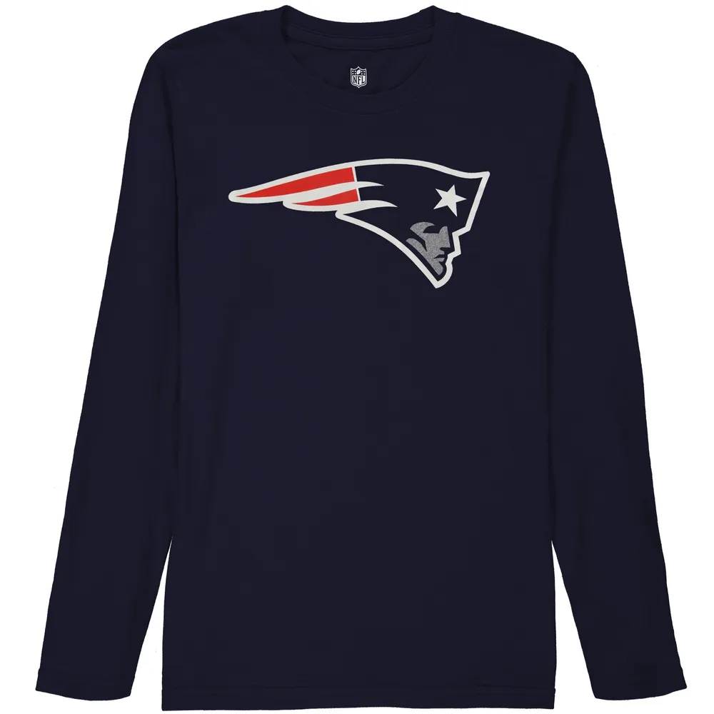 New England Patriots Youth Team Logo TShirt Navy Blue