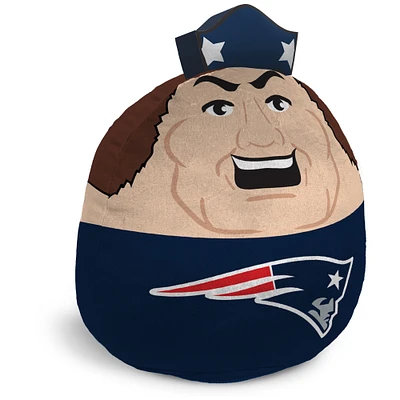 Oreiller mascotte en peluche Pegasus New England Patriots avec caractéristiques