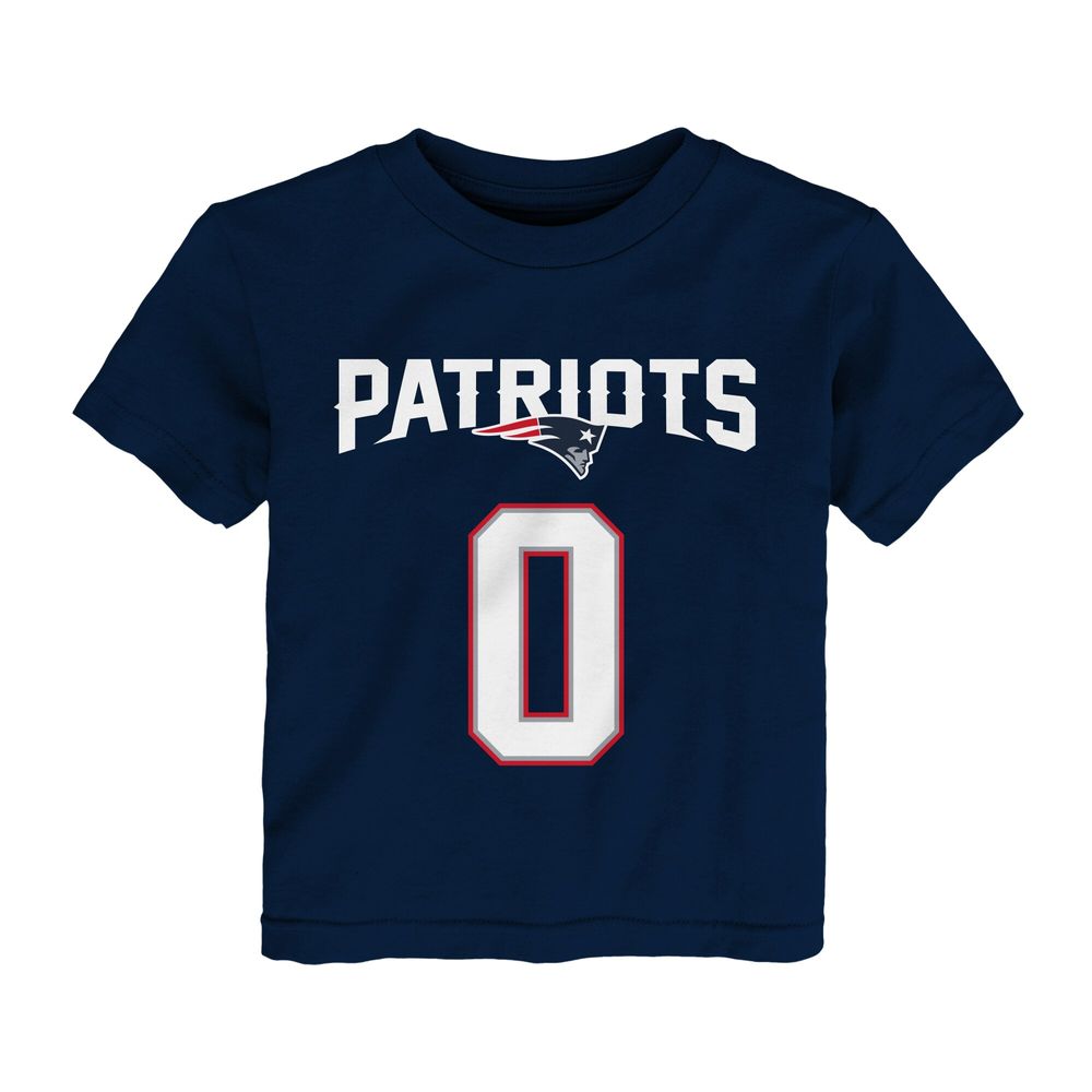 Outerstuff Preschool Cam Newton Navy New England Patriots - Name & Number T- Shirt