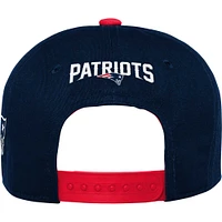 Preschool Navy/ New England Patriots Lock Up Snapback Hat