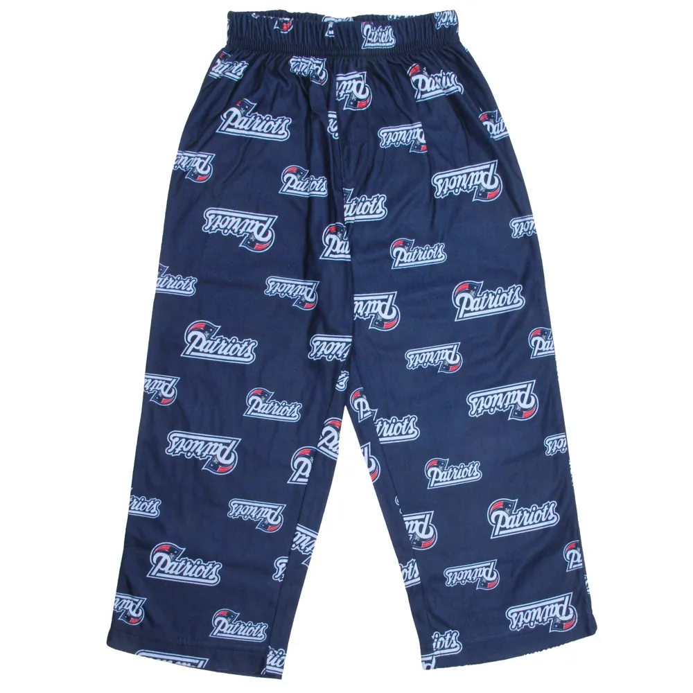 Pantalon bleu marine préscolaire imprimé avec logo des New England Patriots