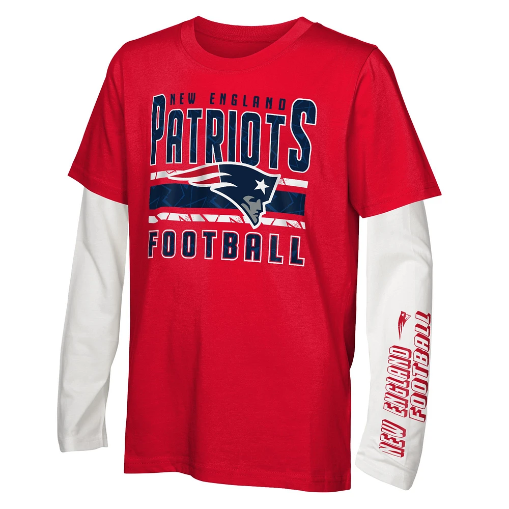 Preschool New England Patriots the Mix T-Shirt Combo Set